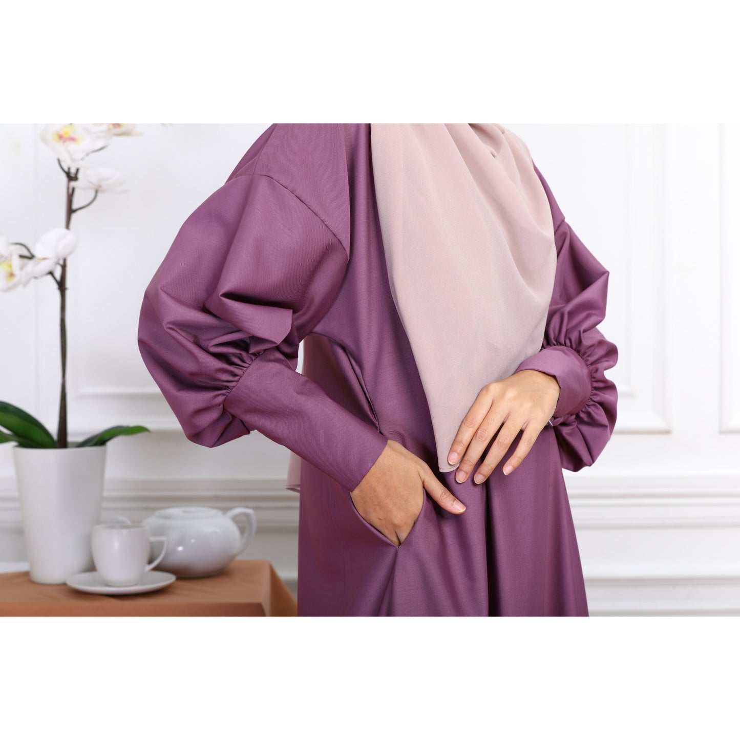 Poppy Dress (Grape)
