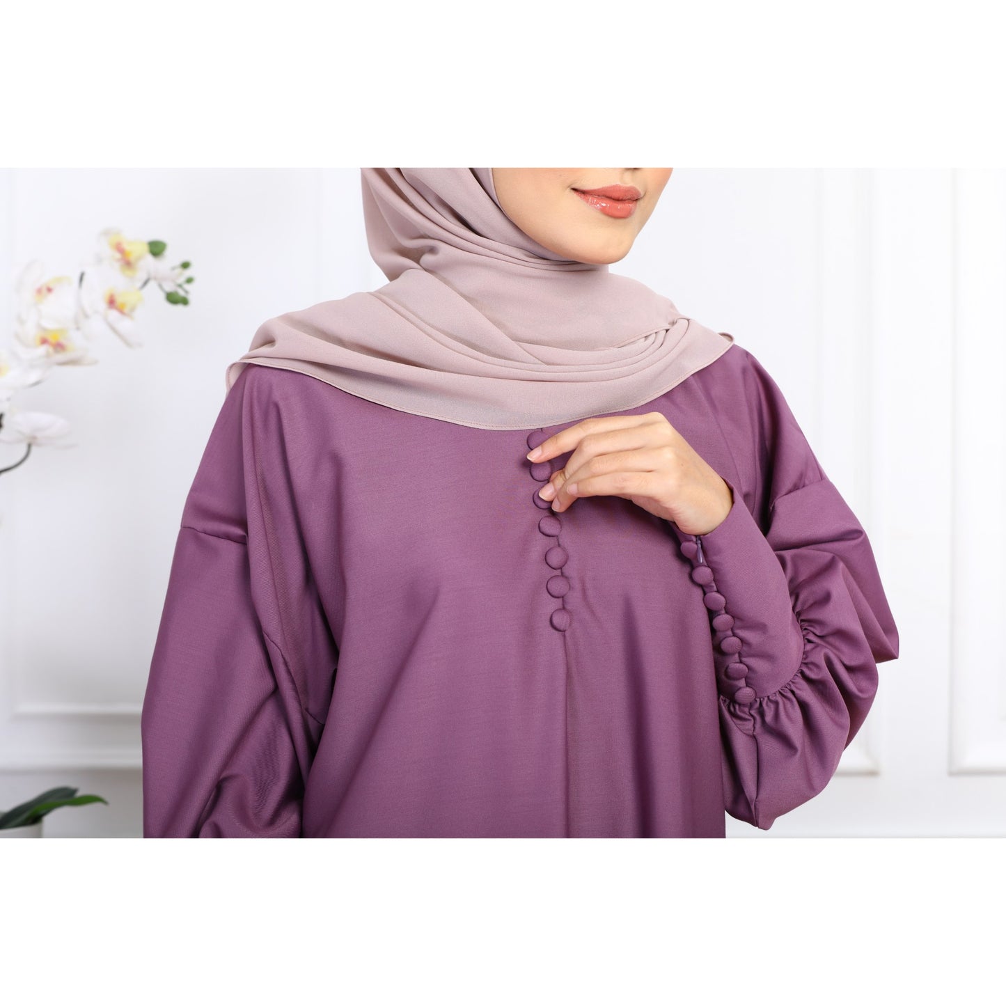 Poppy Dress (Grape)