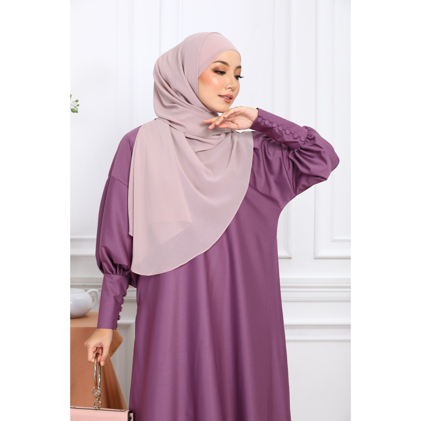Poppy Dress (Grape)