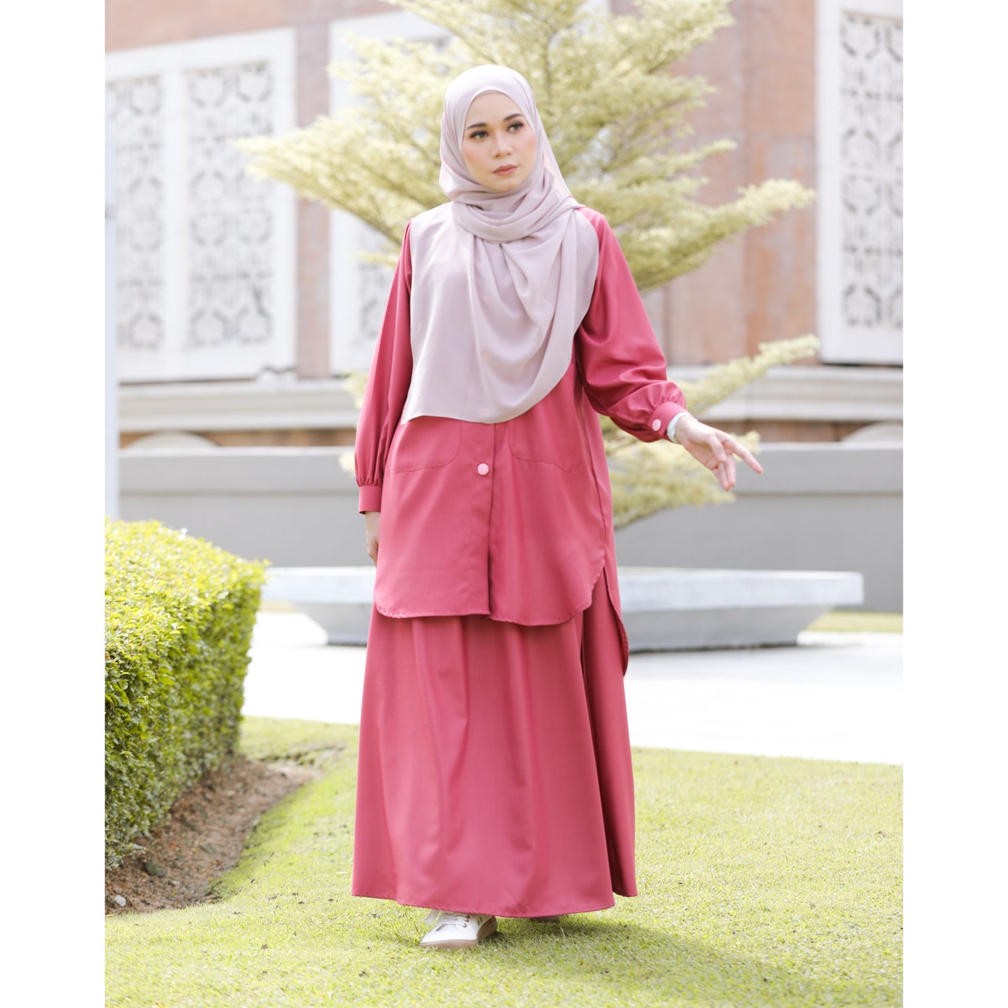 Indah Set- Salmon
