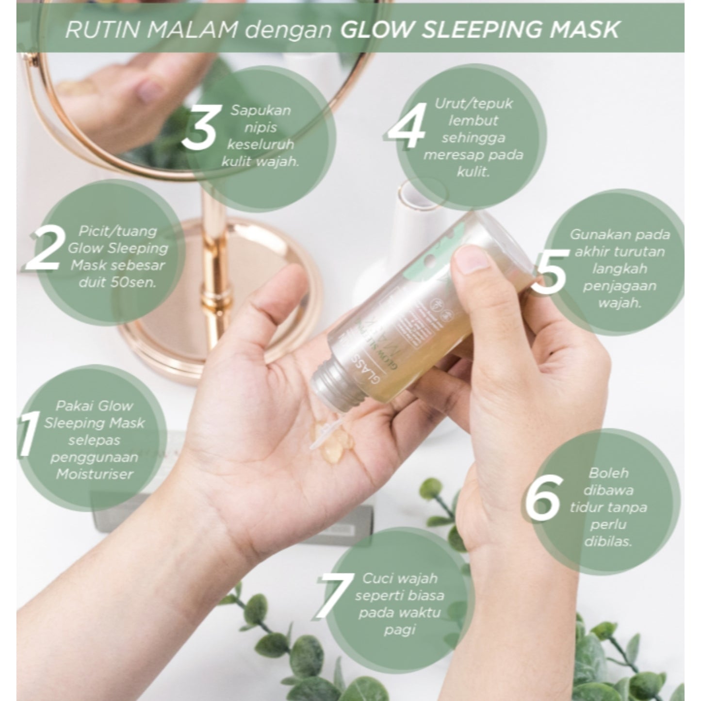 Glow Sleeping Mask