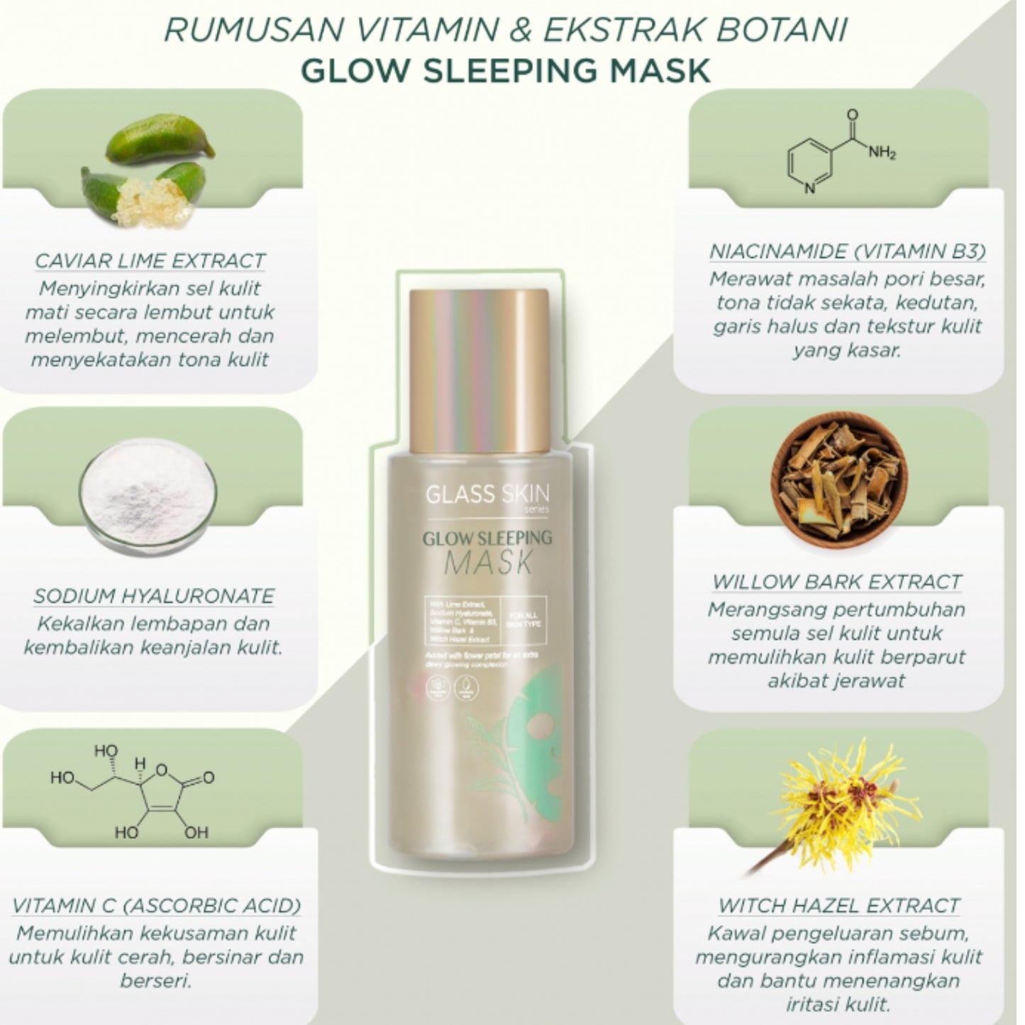 Glow Sleeping Mask