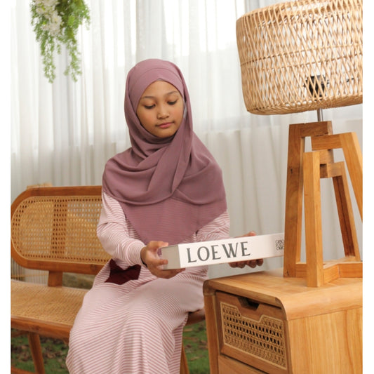 Daisy Kids (Maroon Stripe)