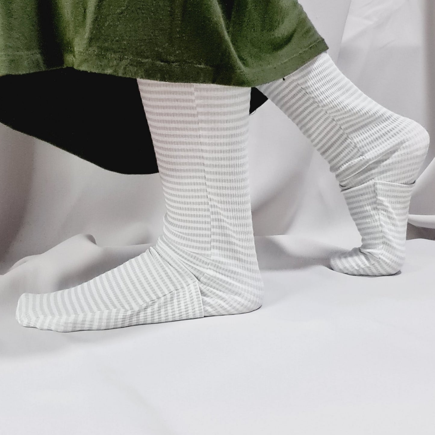 Daisy Leggings (Olive Stripe)