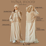 YUNA HOOD-Brown