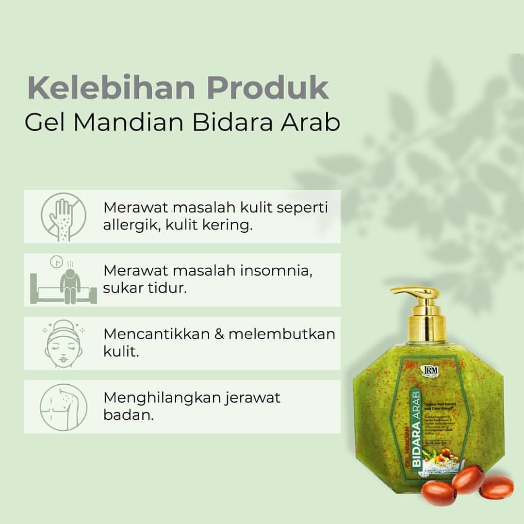 Gel Mandian Bidara Arab