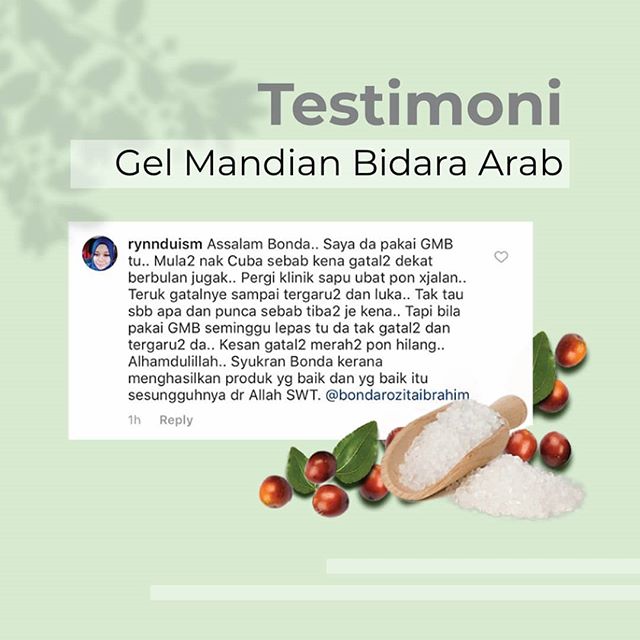 Gel Mandian Bidara Arab