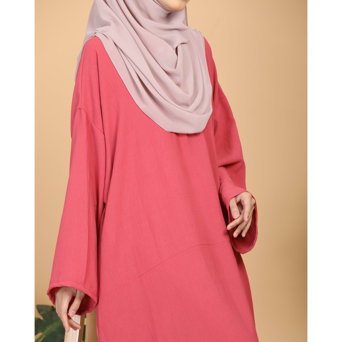 Dahlia Dress-Peach