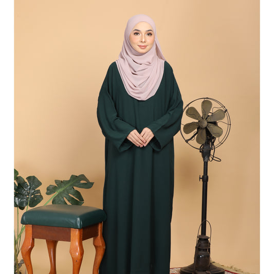 Dahlia Dress-Emerald Green