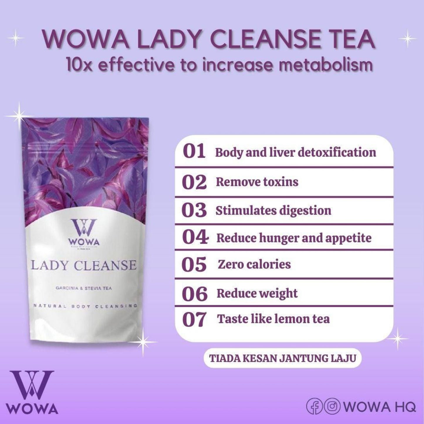 Lady Cleanse 10 sachet