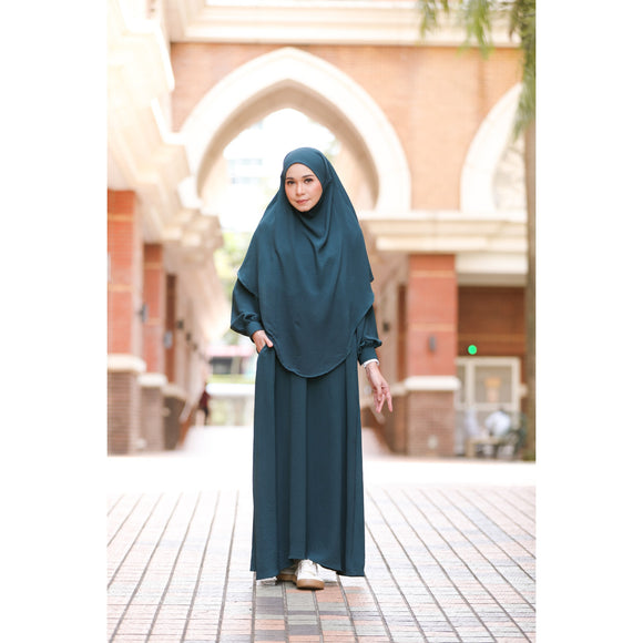 Anggun Dress-Seaweed Green