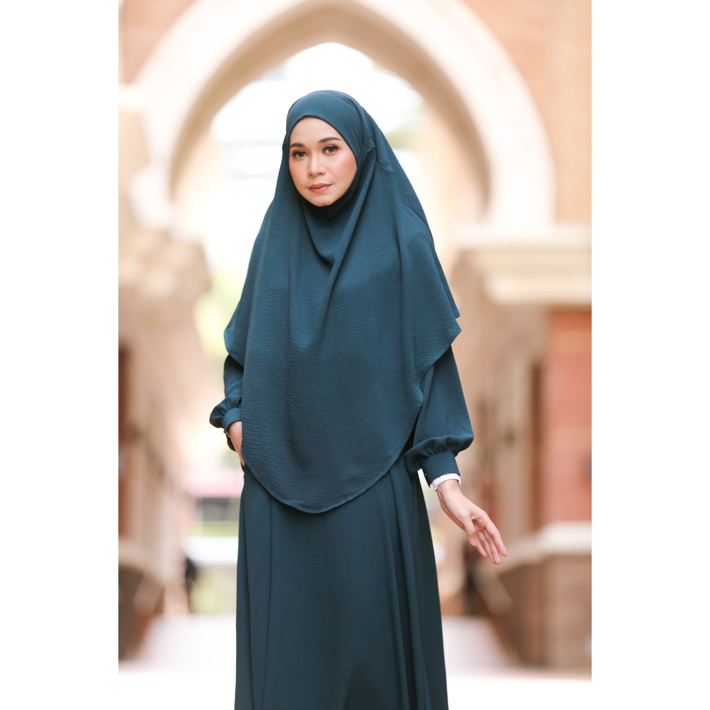 Flora Khimar -Seaweed Green