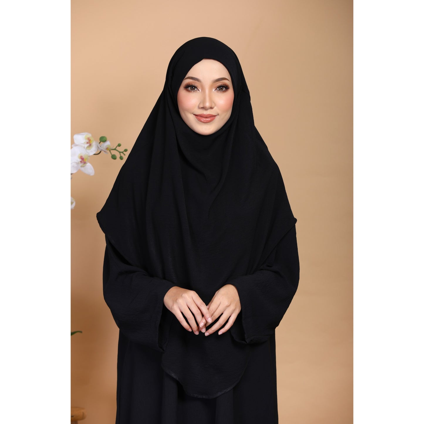 Flora Khimar -Black