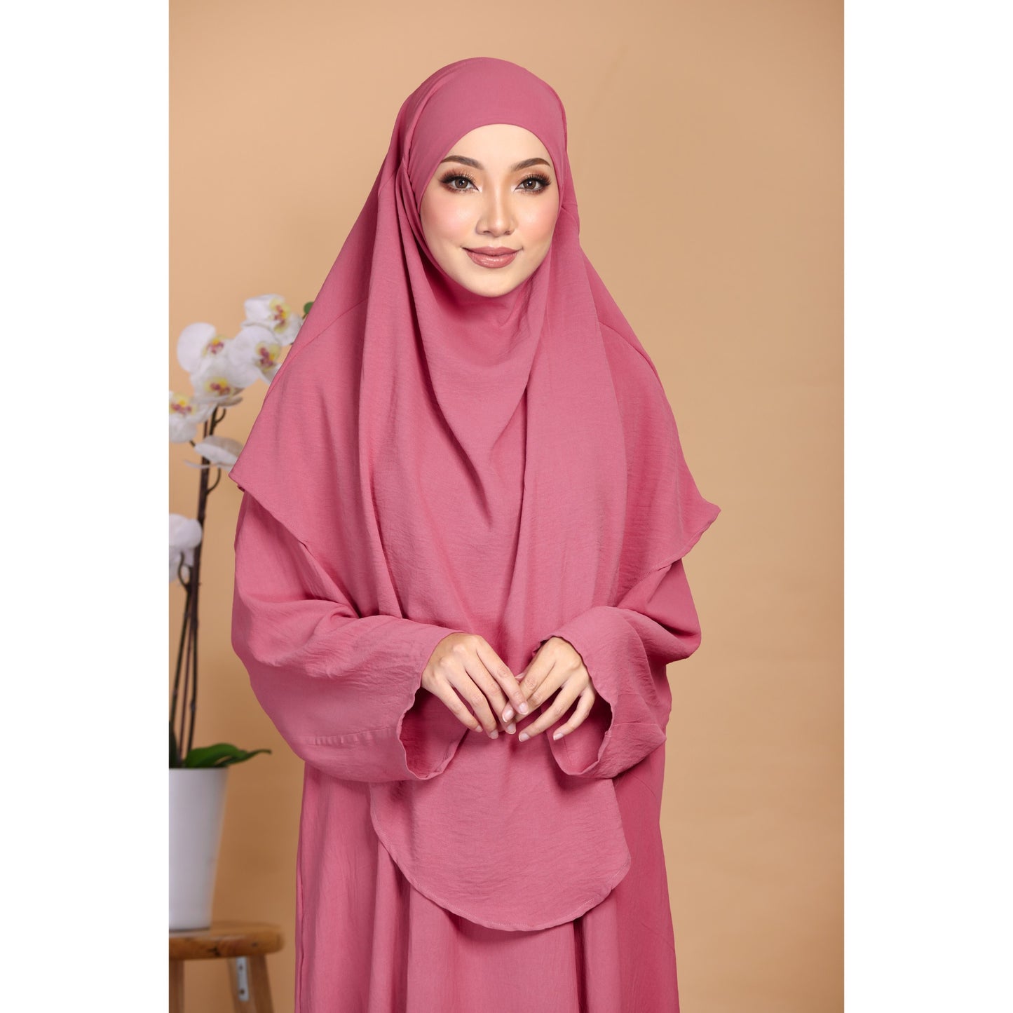 Flora Khimar - Punch Pink