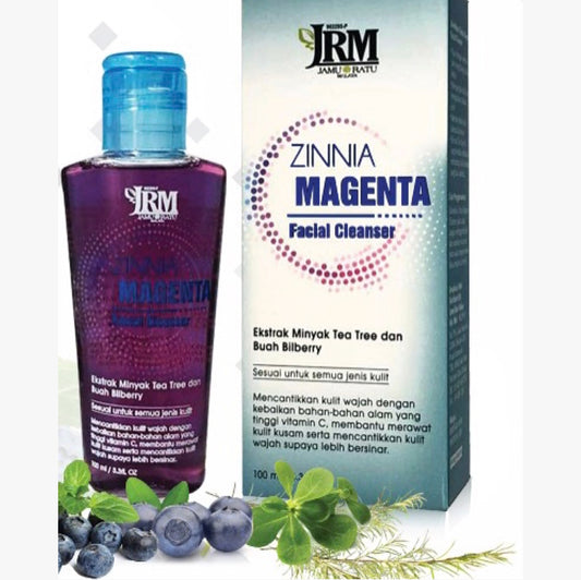 Zinnia Magenta Facial Cleanser