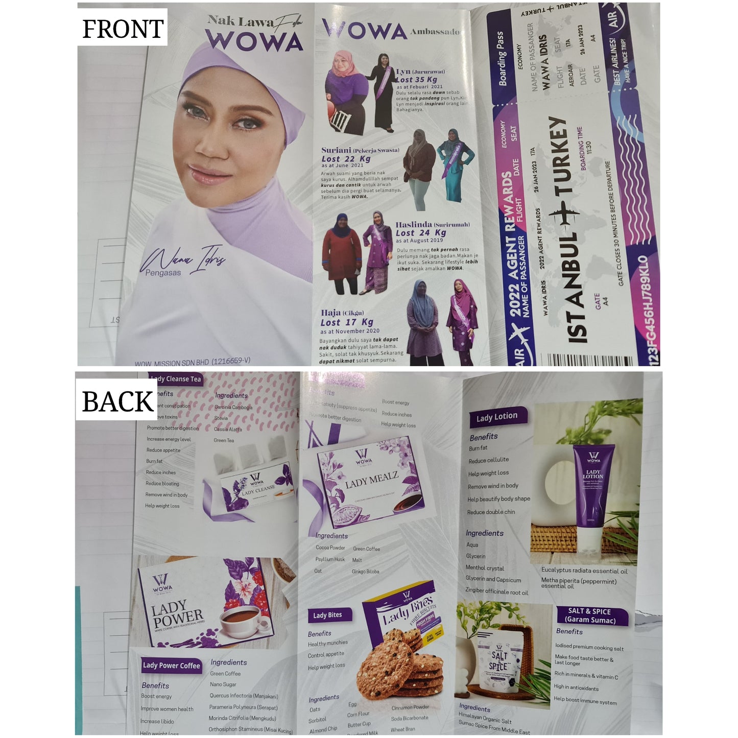 WOWA FLYERS(New 50pcs)