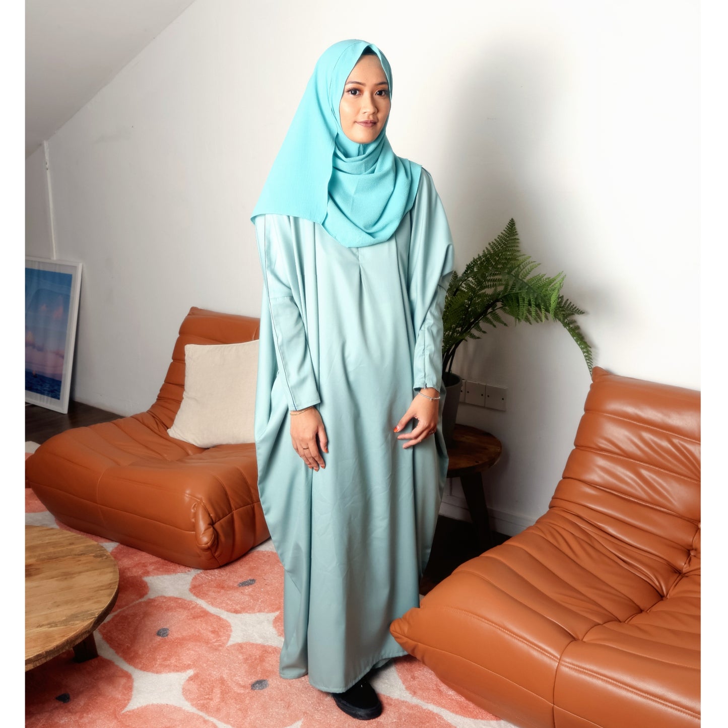 Daffodil Abaya
(Turquoise)