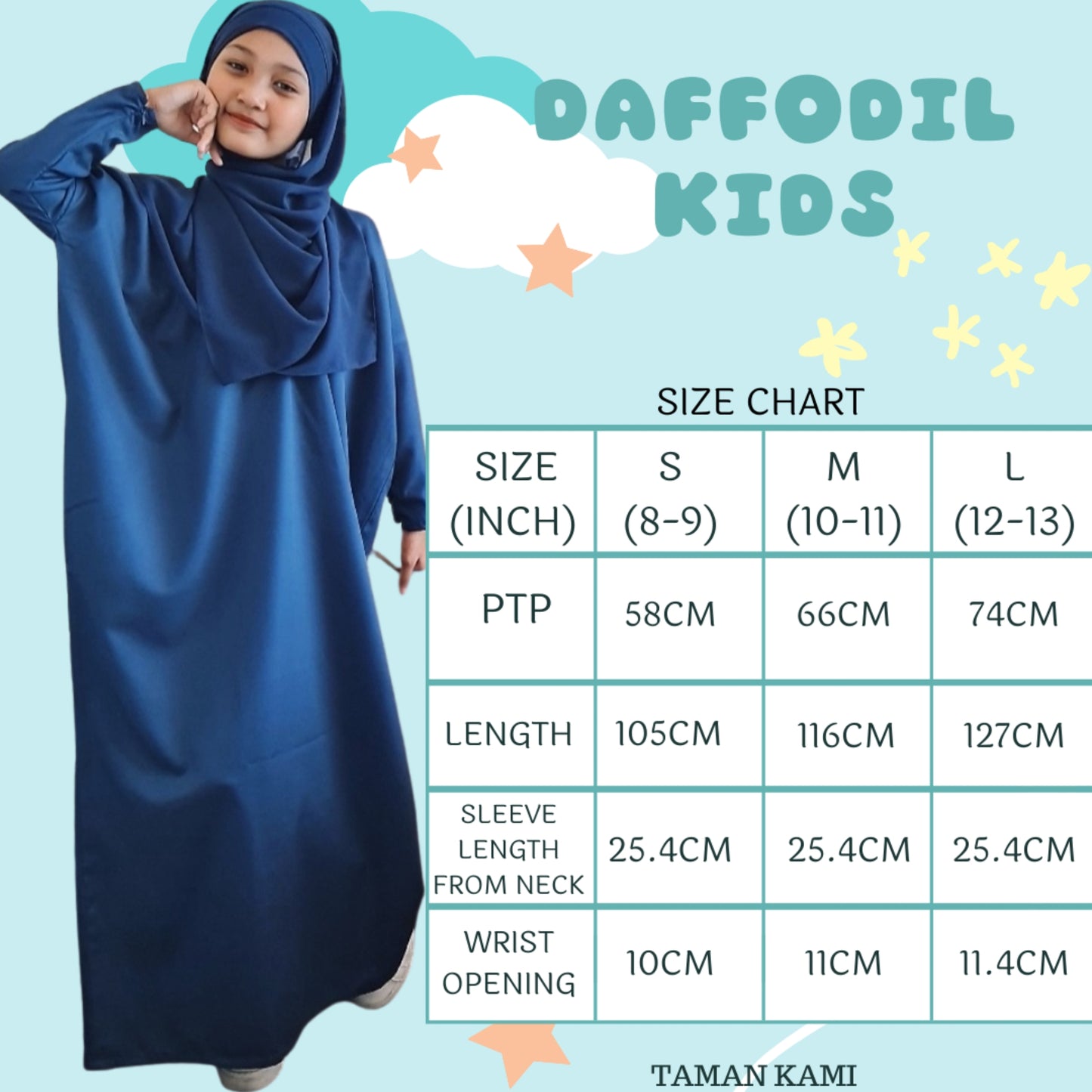 Daffodil Kids
(Royal Blue)