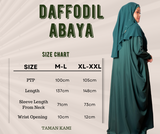 Daffodil Abaya
(Emerald Green)